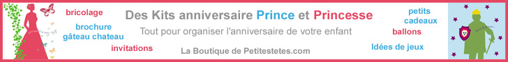 kit anniversaire princesse