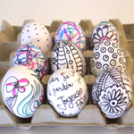 oeufs décorés
