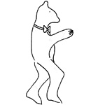 coloriage gros ours